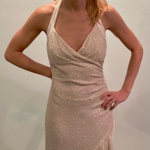 Sparkle Wrap dress